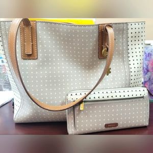 Fossil Purse and wallet set